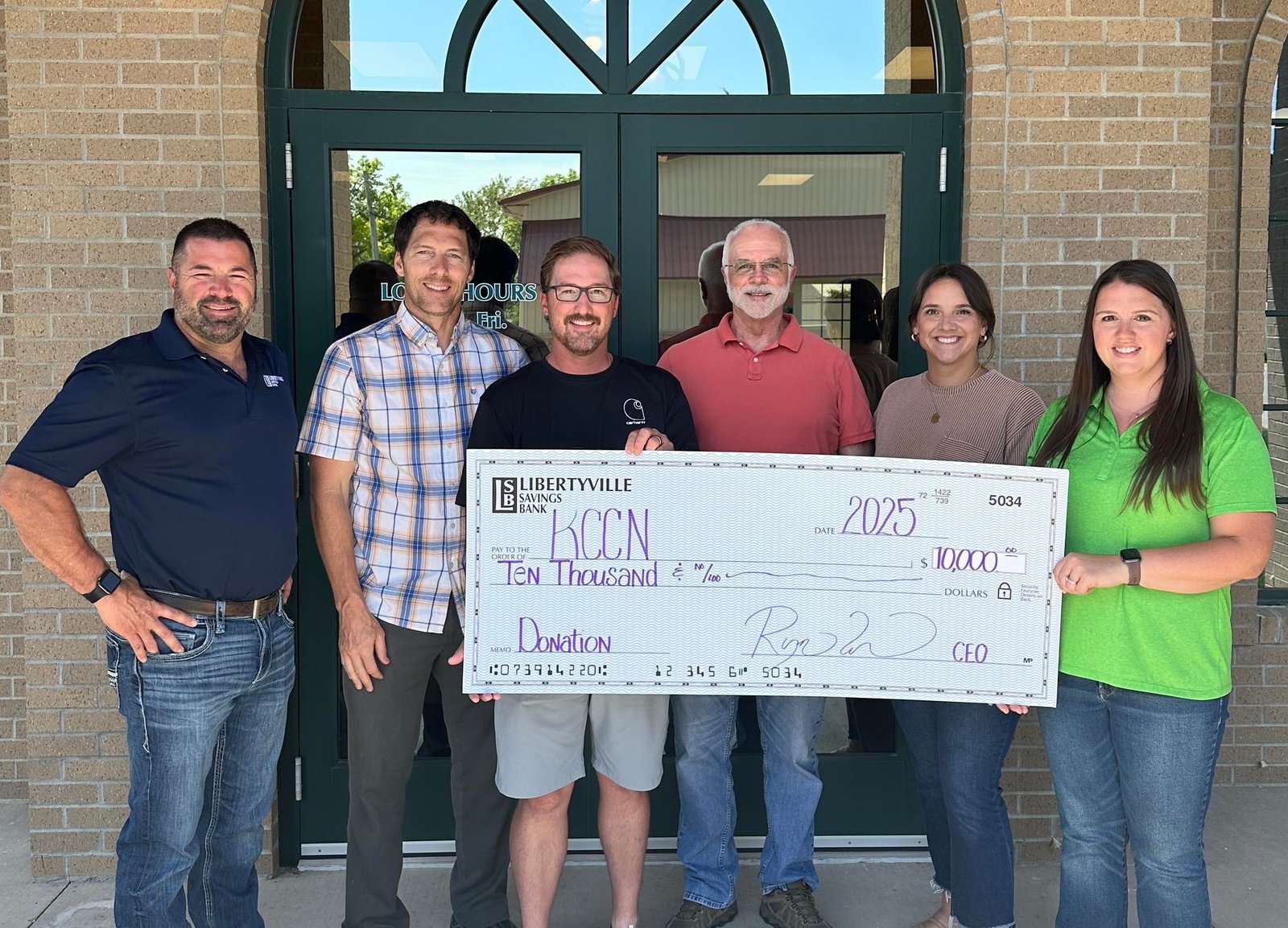 Donation — Libertyville Savings Bank